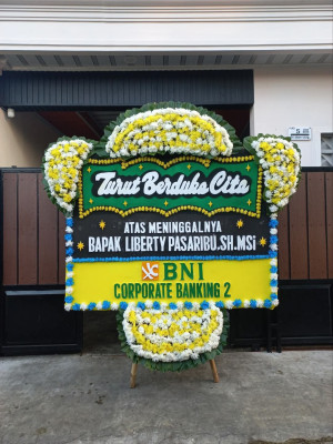 Papan Bunga Duka di Mangkupalas