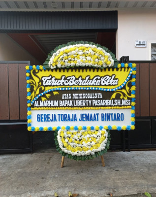 Papan Bunga Duka di Mangkupalas