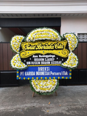 Papan Bunga Duka di Mangkupalas